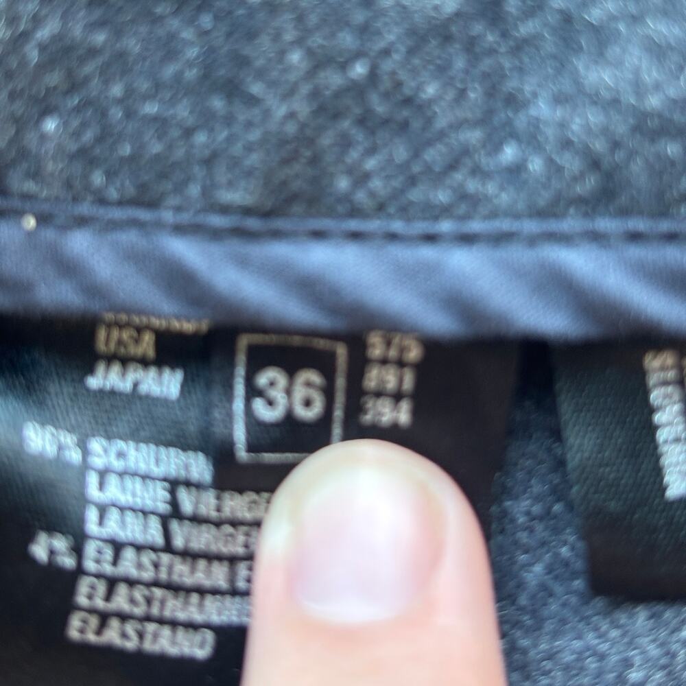 Laurel Dress Pants Women's Size 36 Gray Wool Blend RN 61891 - Picture 9 of 13